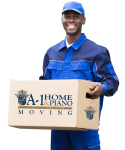 A movers caring a box png